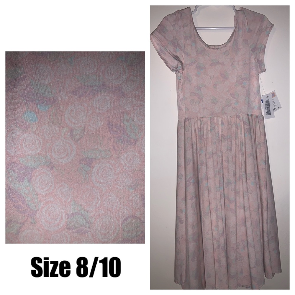 Dot Dog Smile Cap Sleeve Dress